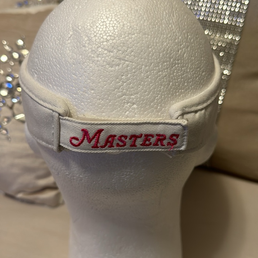 Masters 2022 Adjustable White Visor - image 3